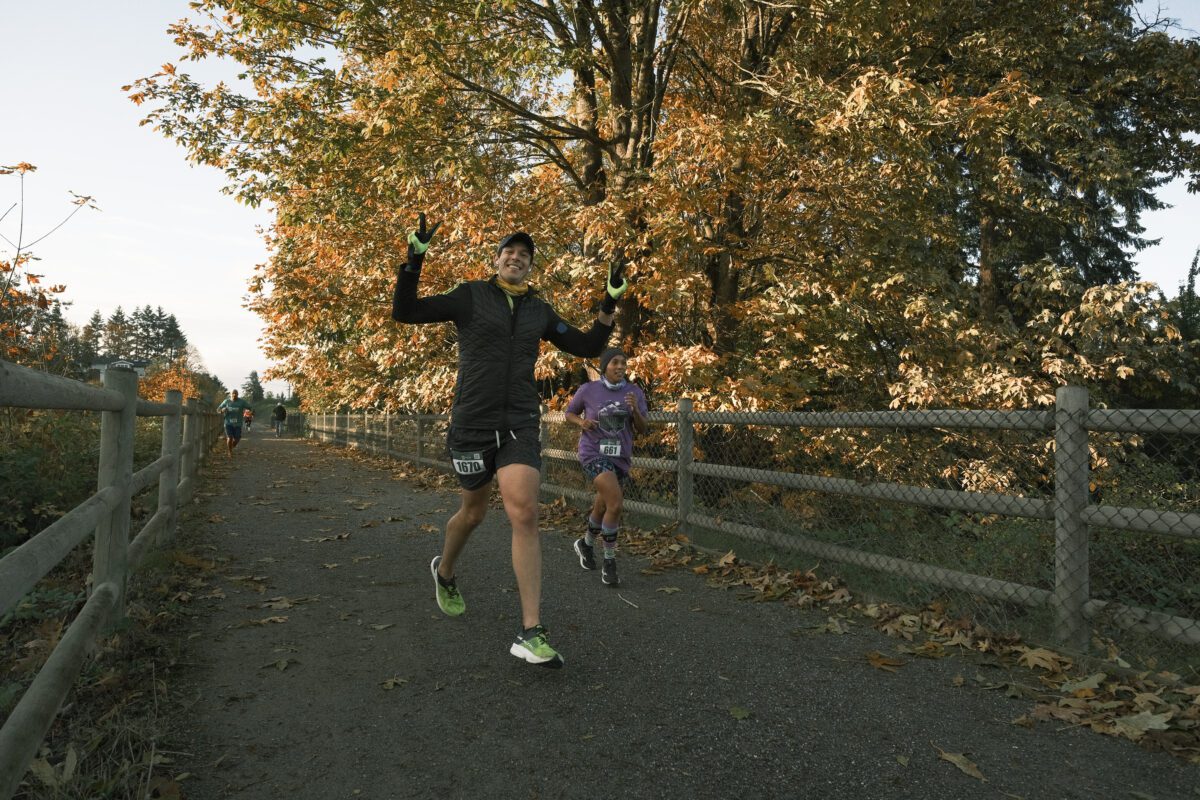 Lake Washington Half Marathon — race day photo