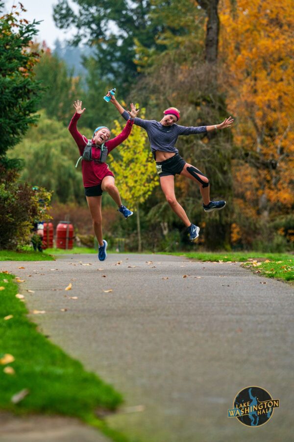 Lake Washington Half Marathon — race day photo