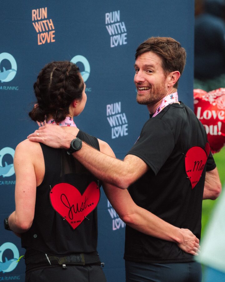 My Better Half Marathon — race day photo