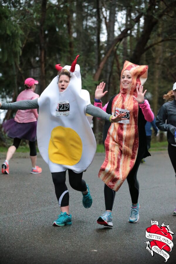 My Better Half Marathon — race day photo