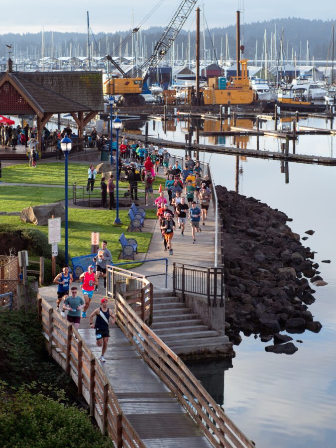 Poulsbo Half Marathon & 10k — race day photo