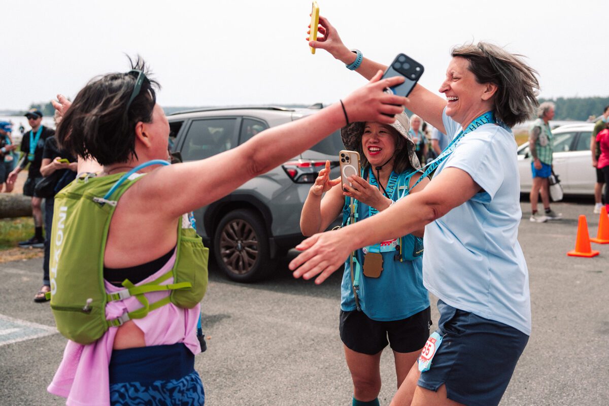 San Juan Island Half — race day photo