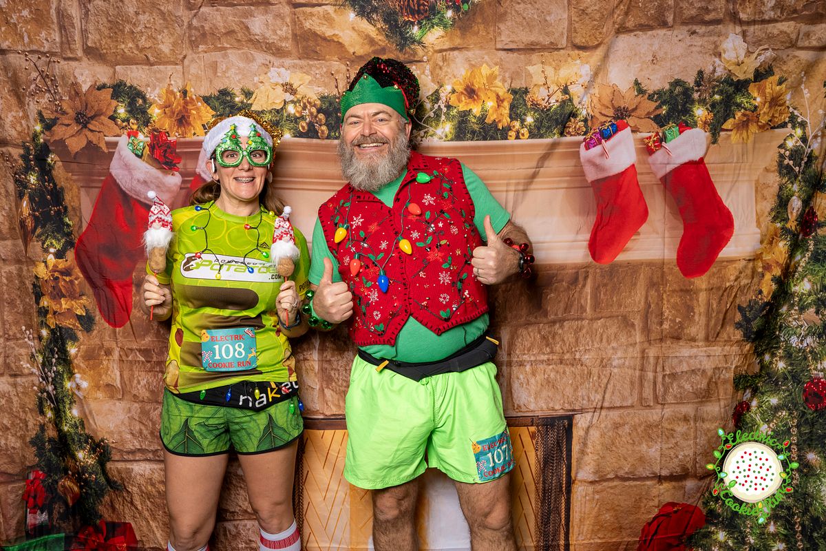 The Electric Cookie Run — race day photo